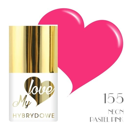 

Пастельно-Розовый Неон Mylove UV/Led Hybrid Varnish 155, SUNFLOWER