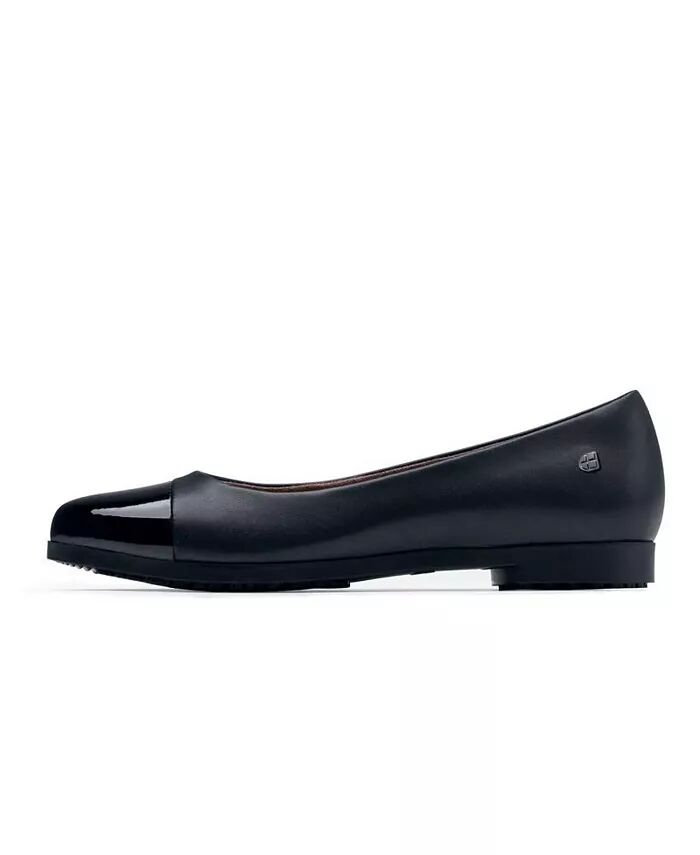 Женские туфли Darcy Flats Slip Водонепроницаемые Туфли и обувь для работы Shoes For Crews, черный — фото 4