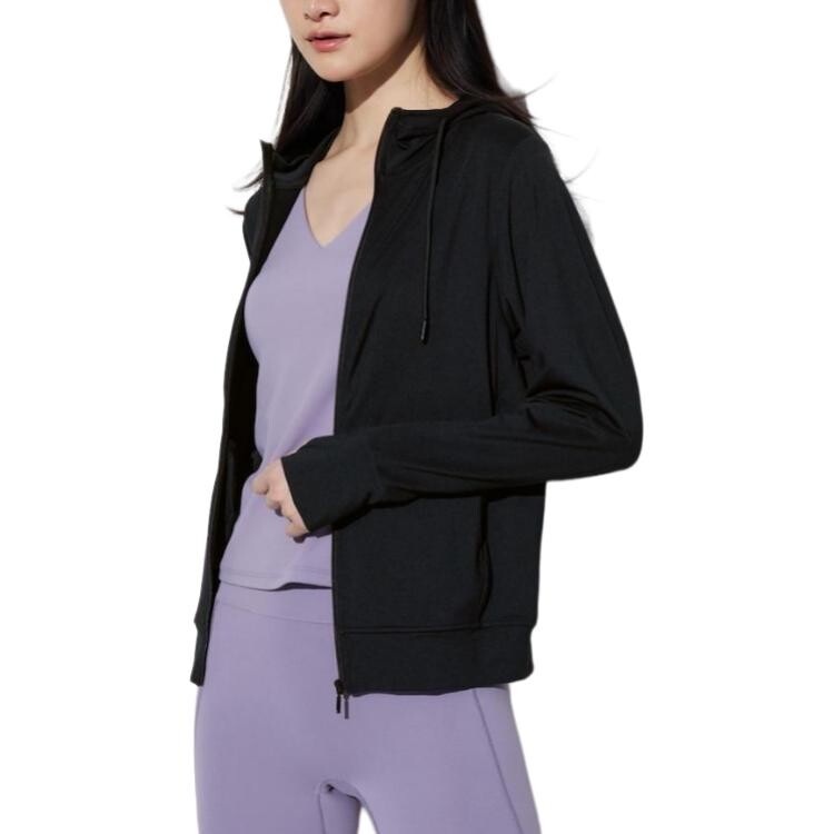 

Солнцезащитная одежда женская янтарно-черная Uniqlo