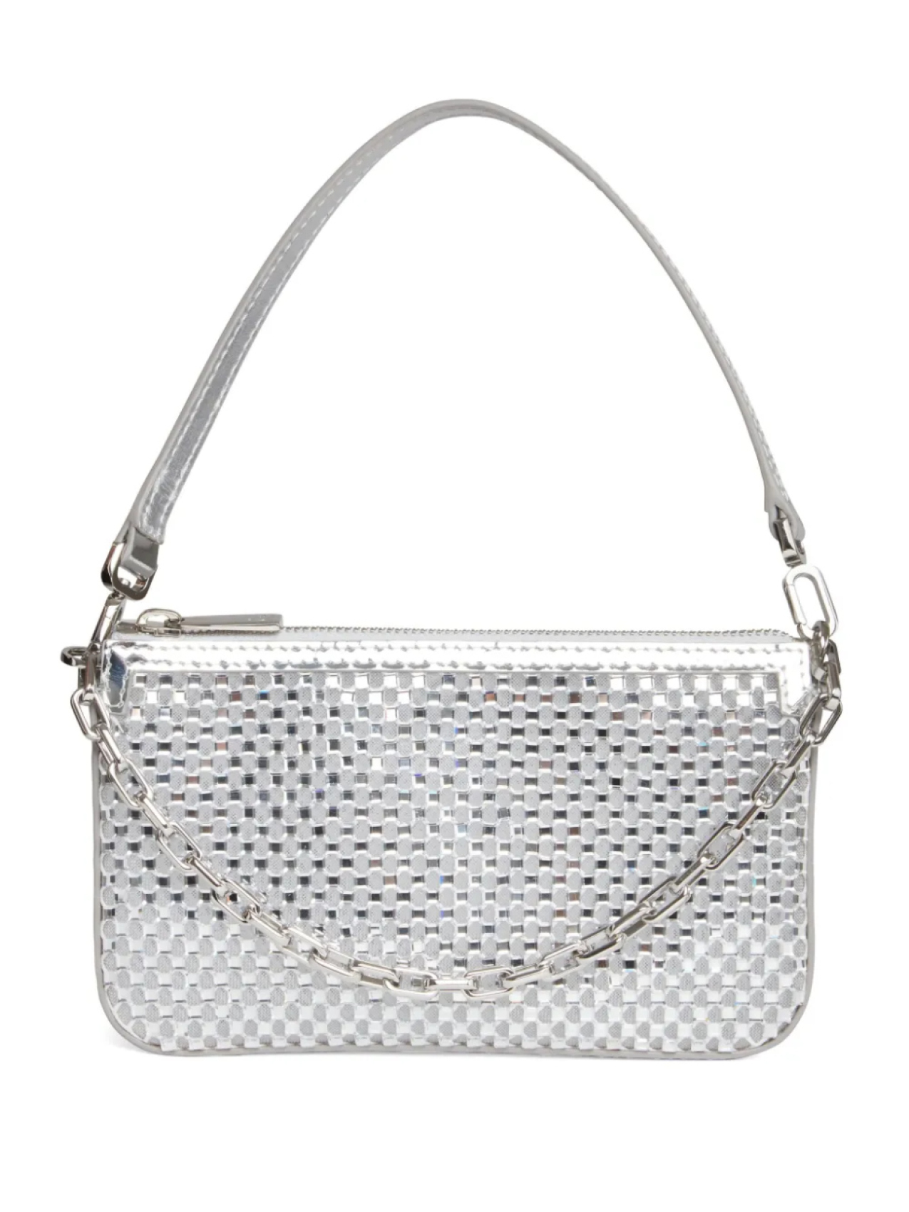 

Мини-сумка Loubila от Christian Louboutin, серебряный, Серебристый, Мини-сумка Loubila от Christian Louboutin, серебряный