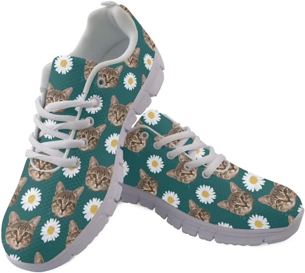 

Кроссовки AmzPrint Air Cushion Mesh Breathable Non Slip для бега и ходьбы, для мужчин, Cat-21