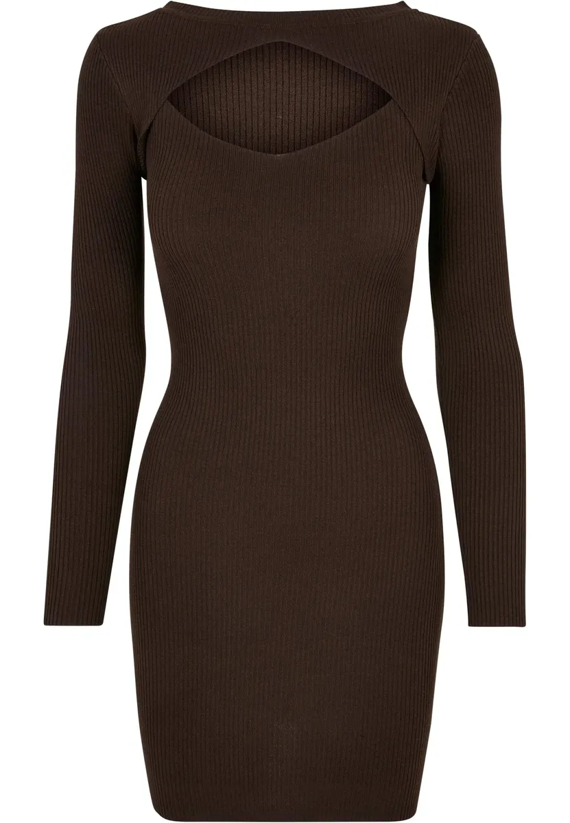 

Платье-рубашка URBAN CLASSICS " Urban Classics Women's Ladies Cut Out Dress" (1 шт.), коричневый