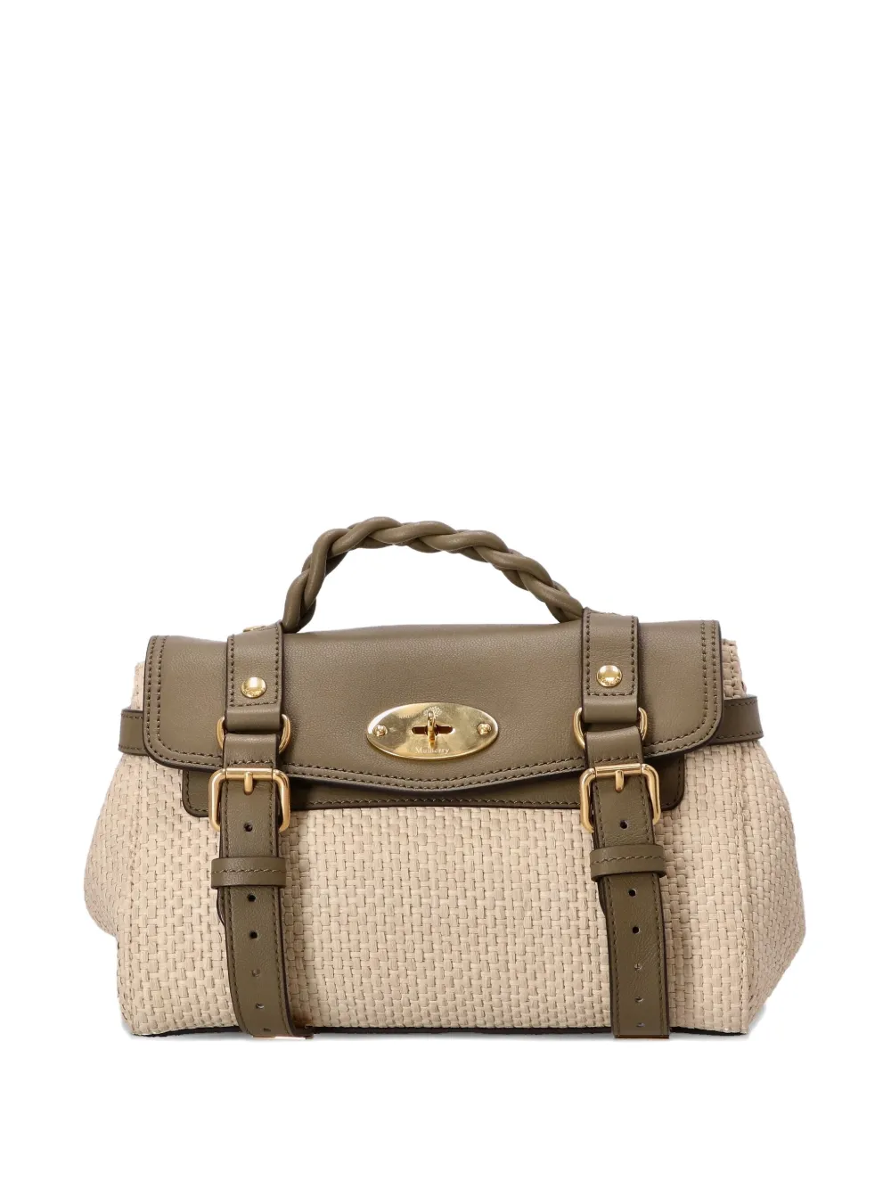 

Мини-сумка Alexa с верхней ручкой Mulberry, нейтральный