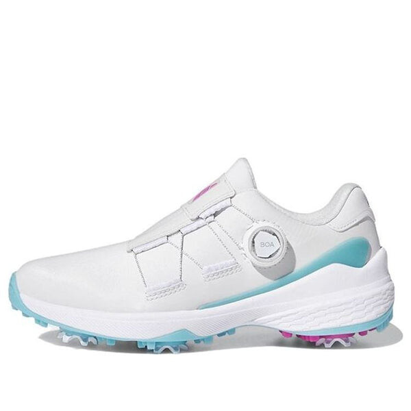 Кроссовки (WMNS) Adidas ZG23 BOA Lightstrike Golf Shoes 'White Preloved Blue', серый