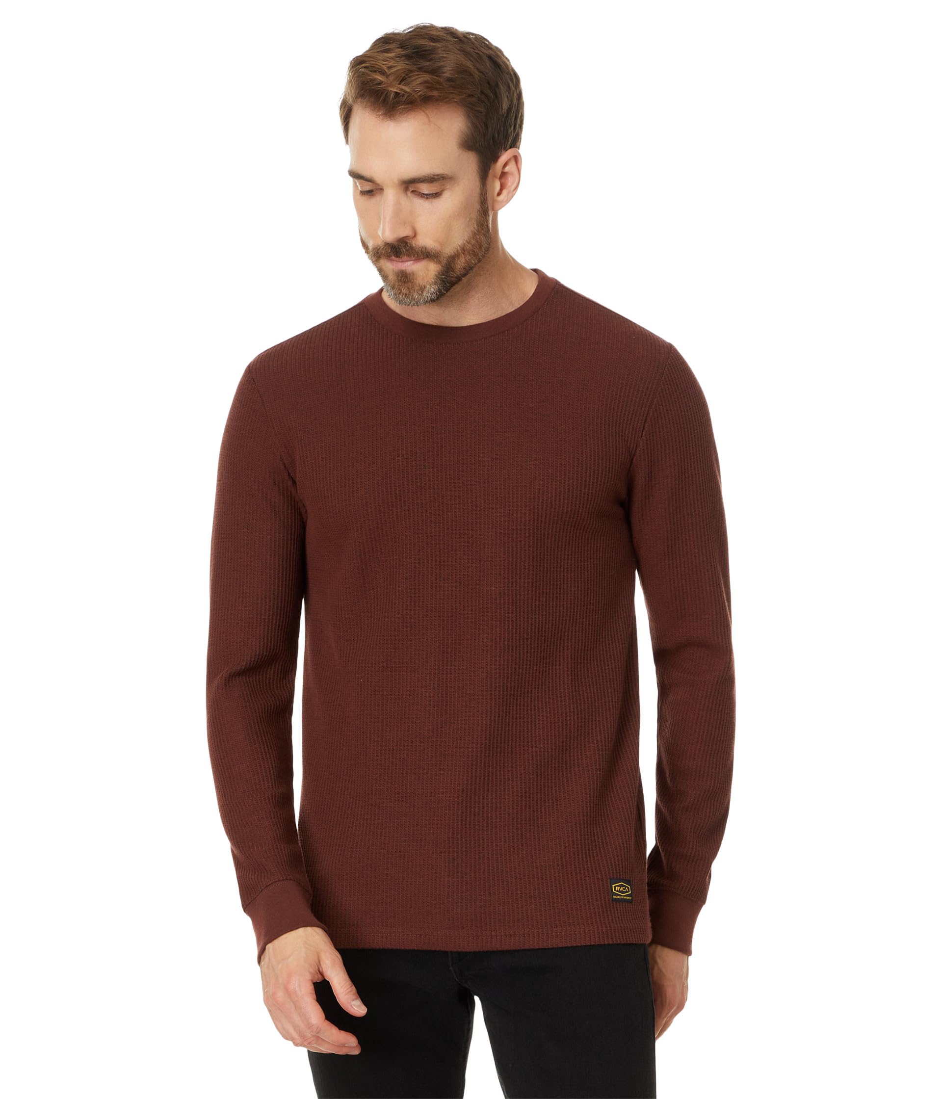 

Толстовка RVCA Day Shift Thermal L/S, Red Earth