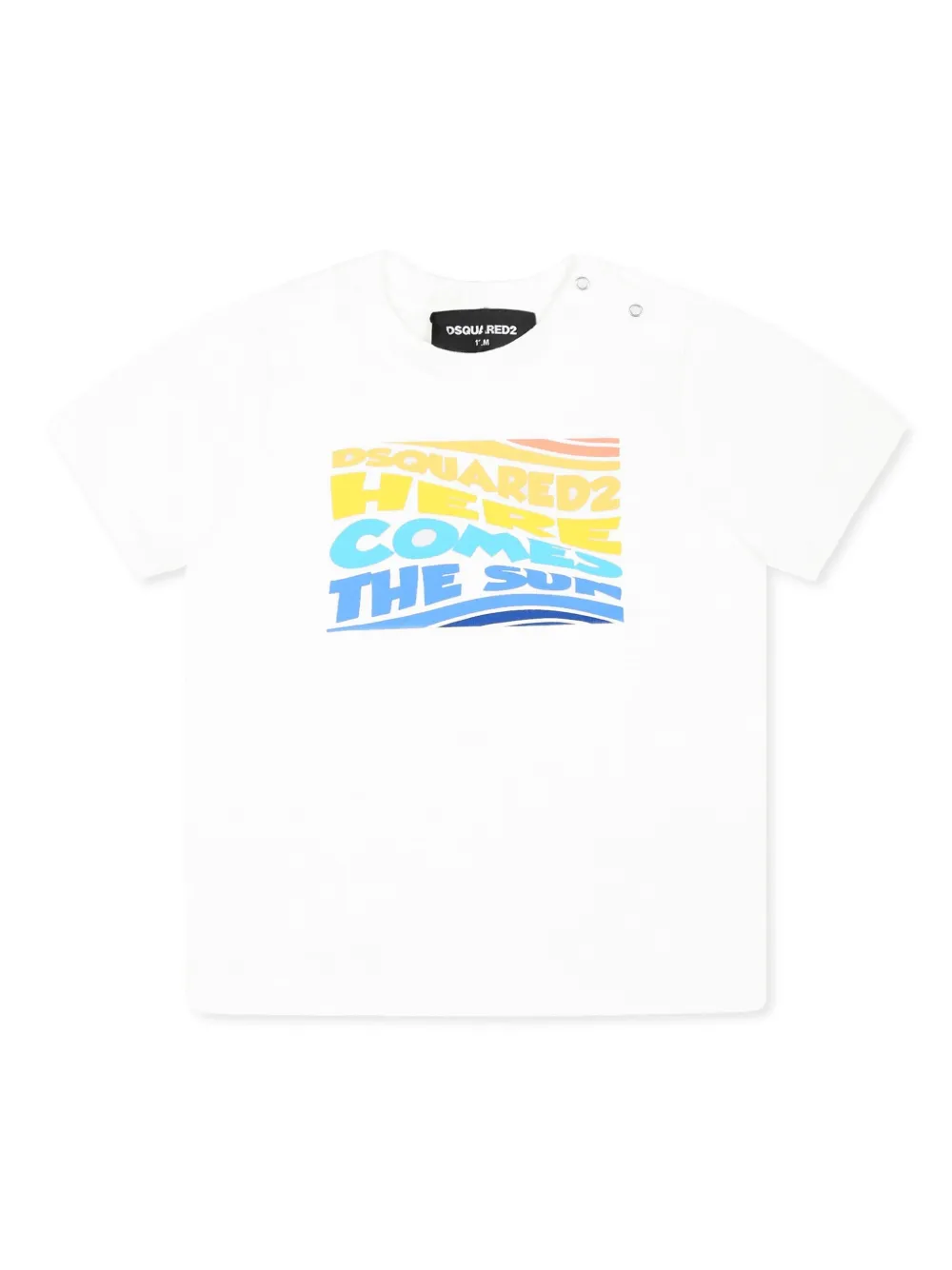 

Футболка с логотипом DSQUARED2 KIDS, белый