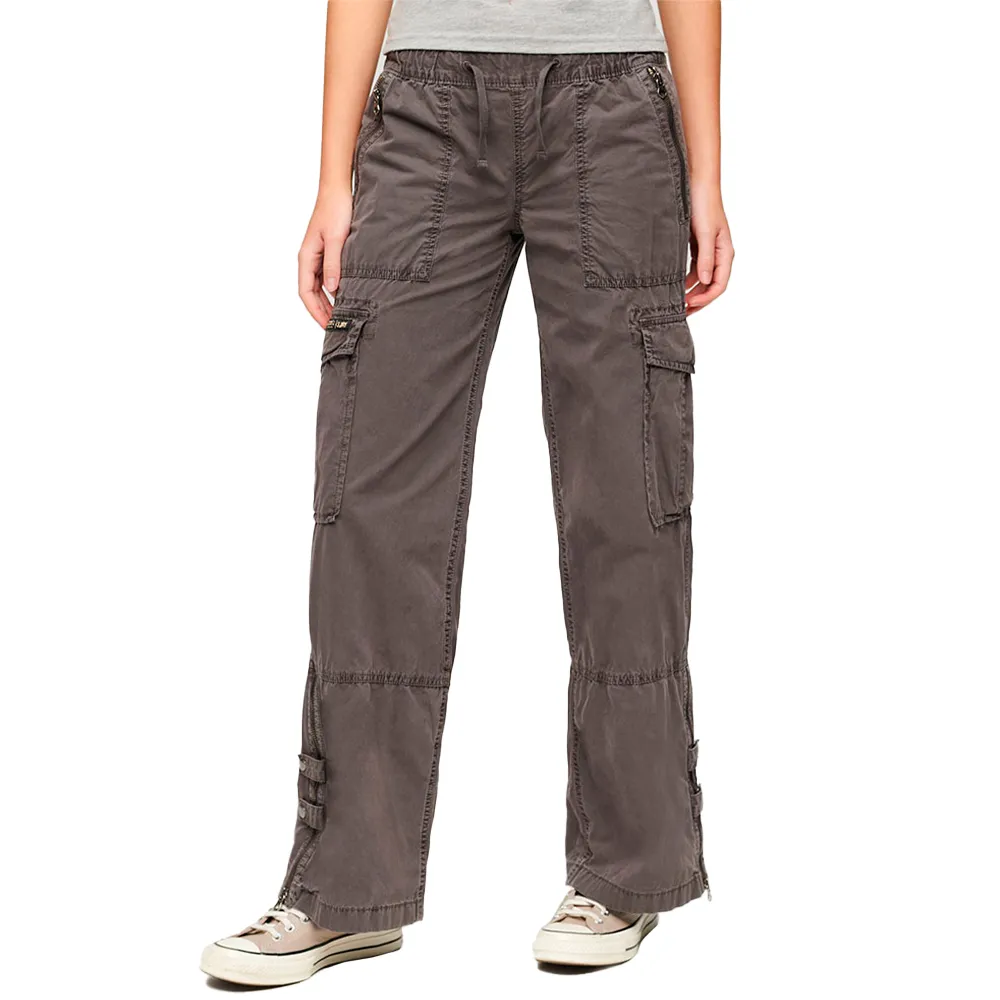 

Брюки карго Superdry Vintage Elastic Cargo, коричневый