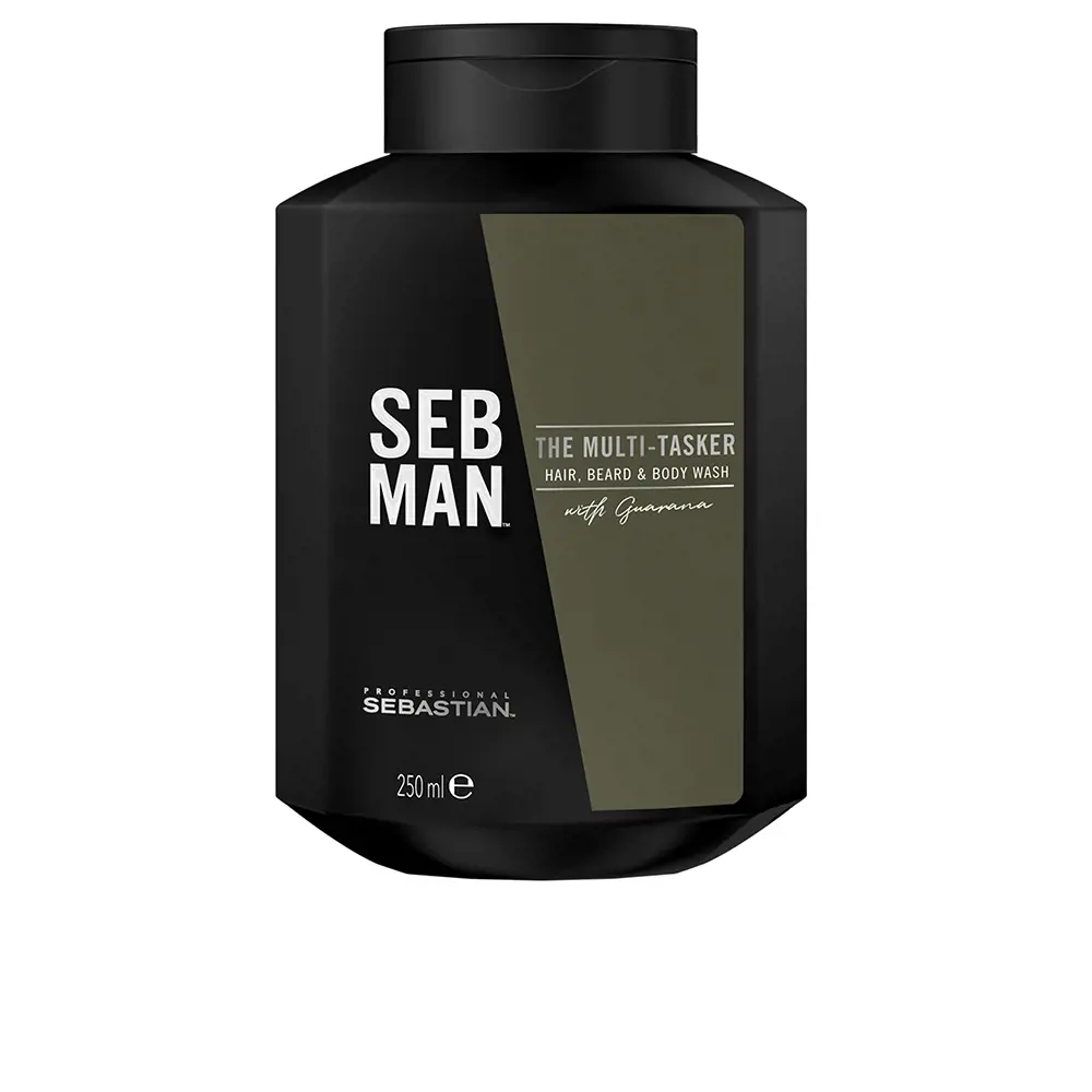 

Шампунь The multitasker champú 3 en 1 piel, cabello y barba Seb Man, 250 мл.