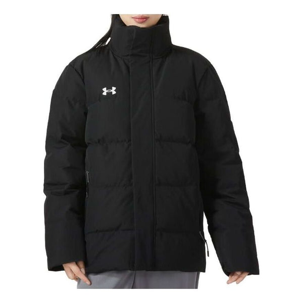 

Куртка down jacket 'black' Under Armour, черный