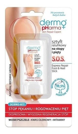 

Спасательная палочка SOS для стоп и пяток, 13 г Dermo Pharma