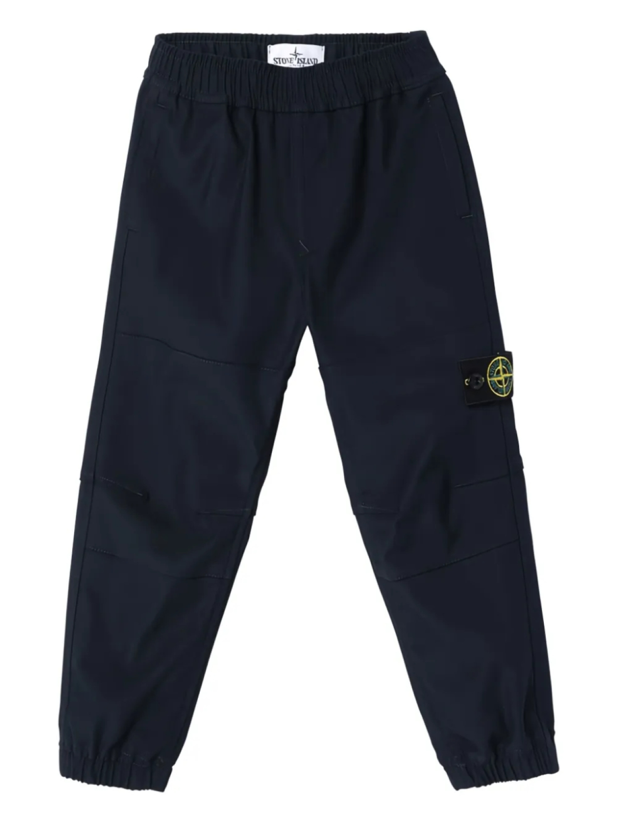 

Stone Island Junior брюки с эластичными манжетами, синий