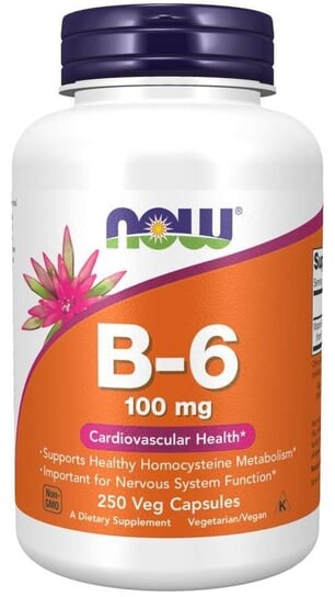 

Now Foods, Витамин B6 100 мг - 250 капсул
