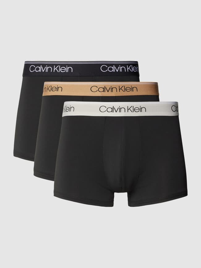 

Трусы на эластичном поясе, в упаковке 3 шт Calvin Klein Underwear, черный