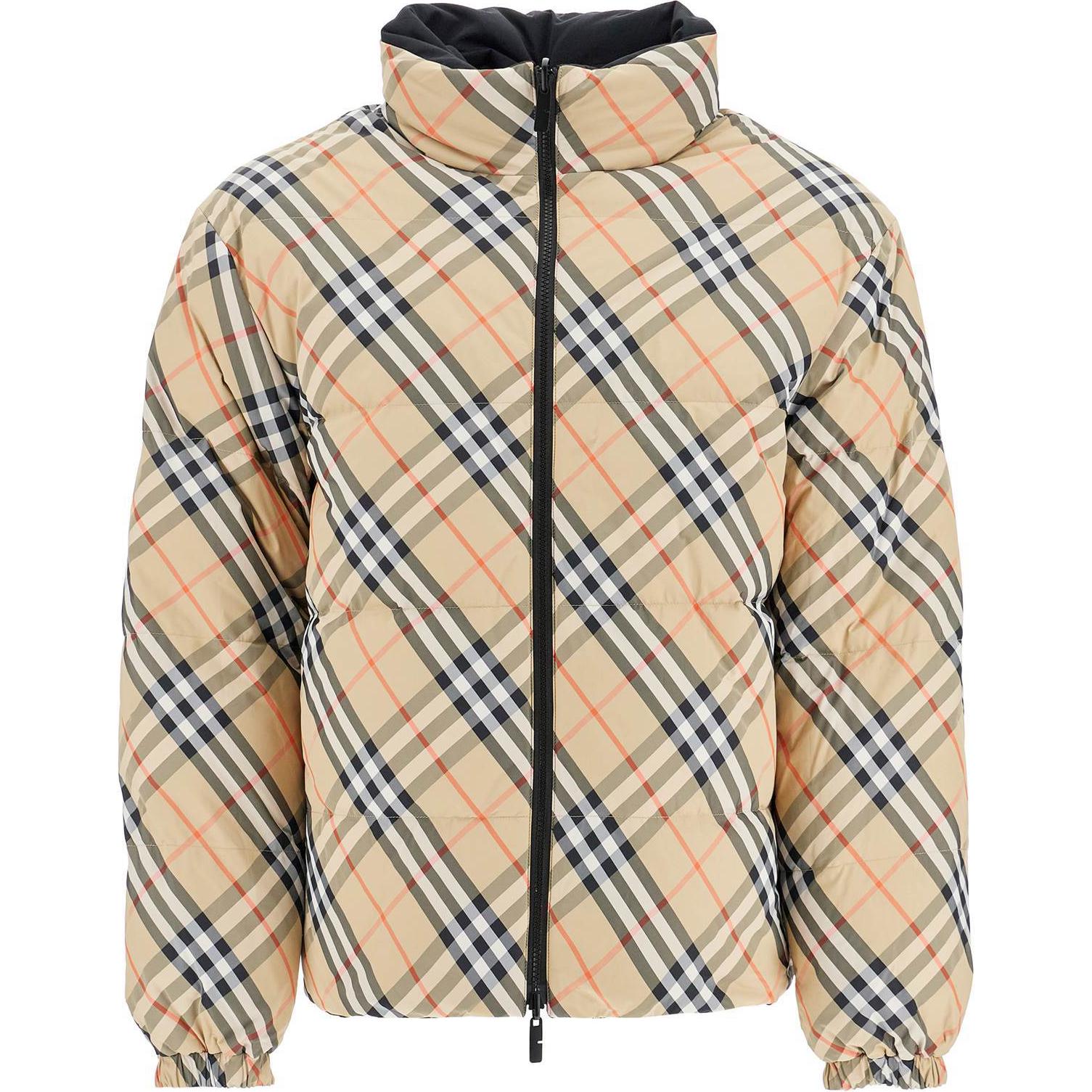 Куртка Burberry Двусторонняя стеганая в клетку, Khaki — фото 3