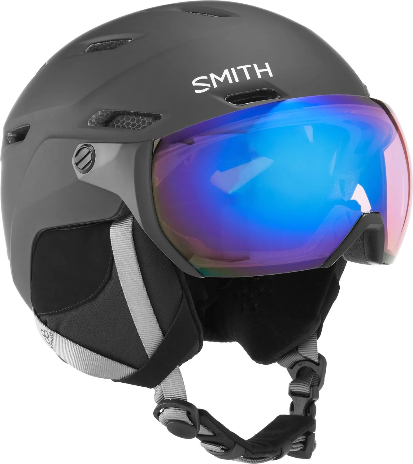 

Солнечный шлем Mips с фотохромным визором Smith, Matte Black