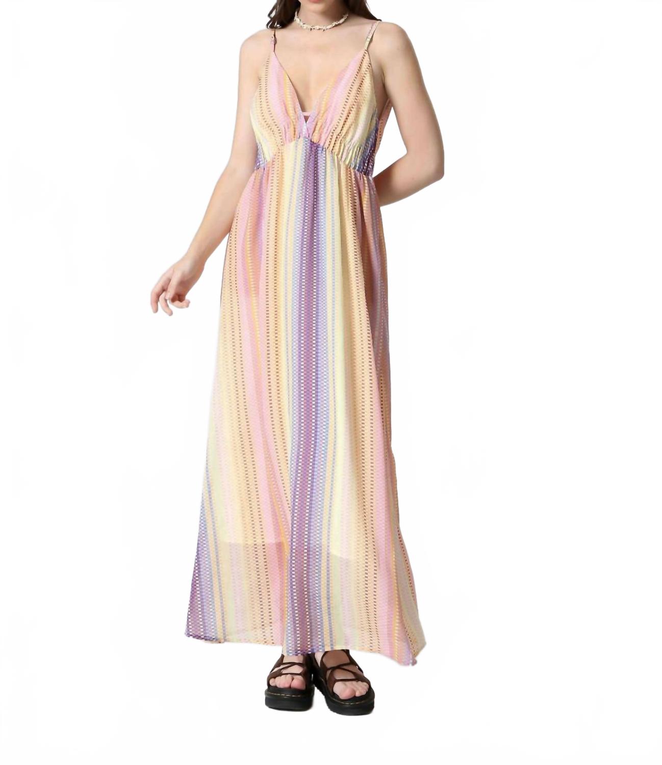 

Gradient Multicolor Maxi The Korner