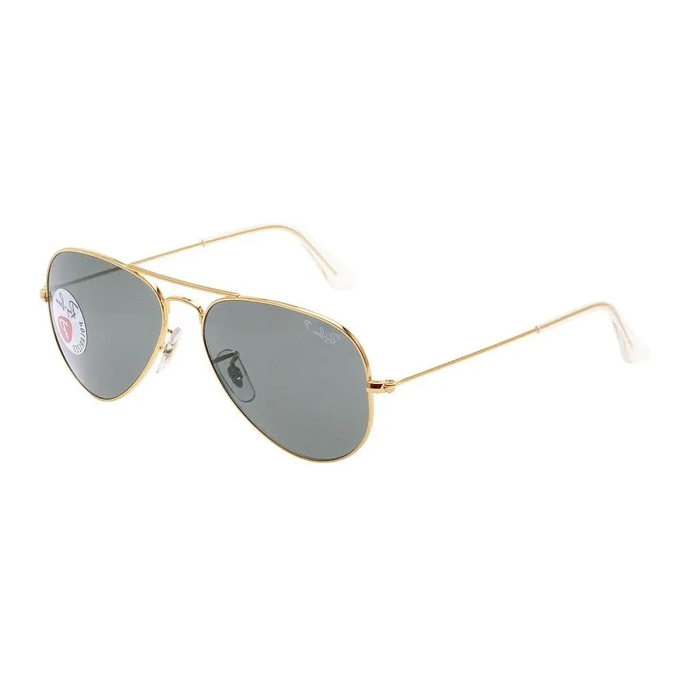 

Авиаторские солнцезащитные очки Metal Unisex Gold RayBan, золотой