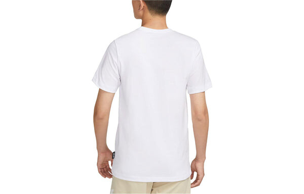 Футболка Nike Sportswear T-Shirt 'White Gold', белый — фото 2