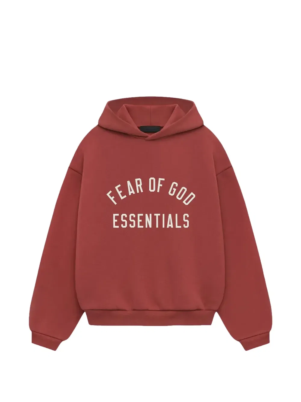 Флисовая толстовка Fear Of God Essentials Kids, красный