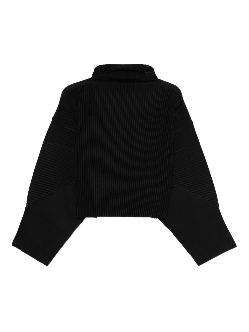 

Плиссированная футболка Mc June с высоким воротником Homme Plissé Issey Miyake, черный