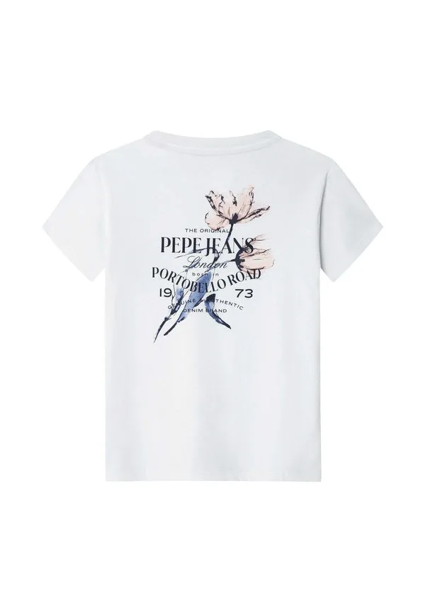 Базовая футболка с принтом гейлора Pepe Jeans, White — фото 2