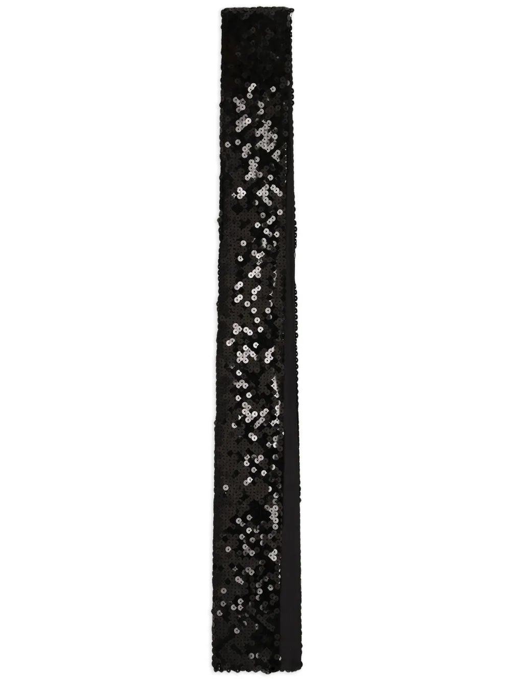 

Шарф с пайетками DOLCE & GABBANA, черный