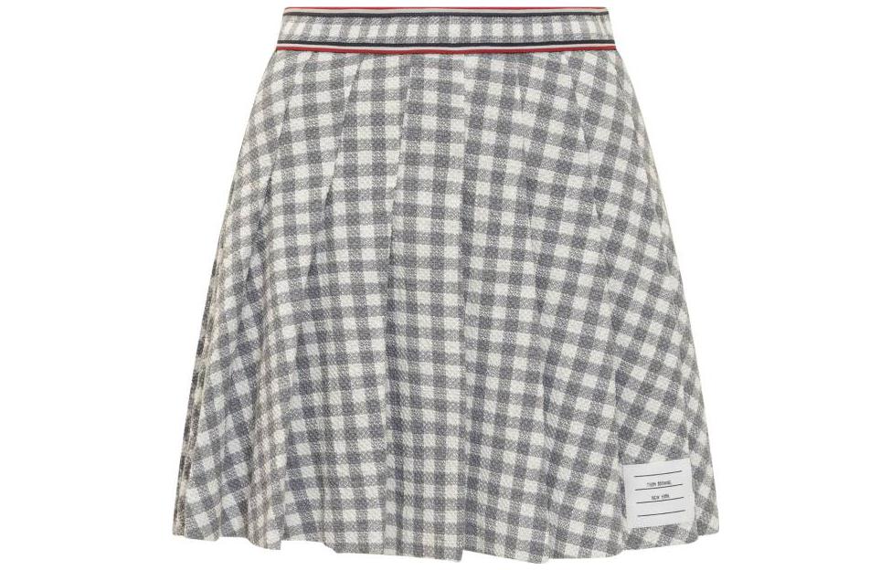 

SS23 Повседневные короткие юбки Women's Gray THOM BROWNE, серый