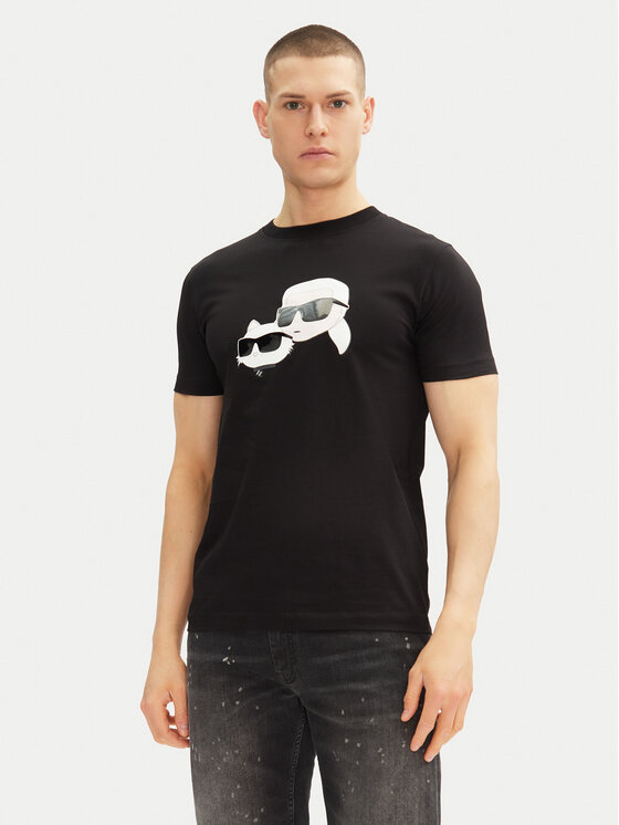 

Футболка обычного кроя 755061 552241 Karl Lagerfeld, черный