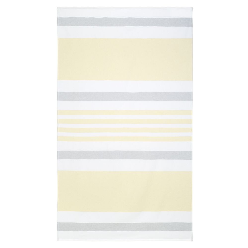 

Большое пляжное полотенце IZOD Stripe, цвет Yellow Gray