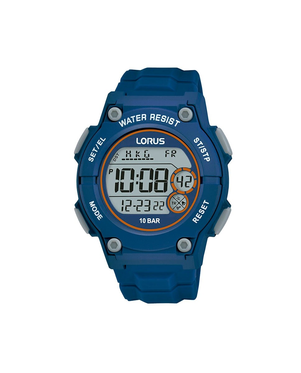 

Мужские часы Sport man R2331PX9 с силиконовым ремешком и синим ремешком Lorus, синий