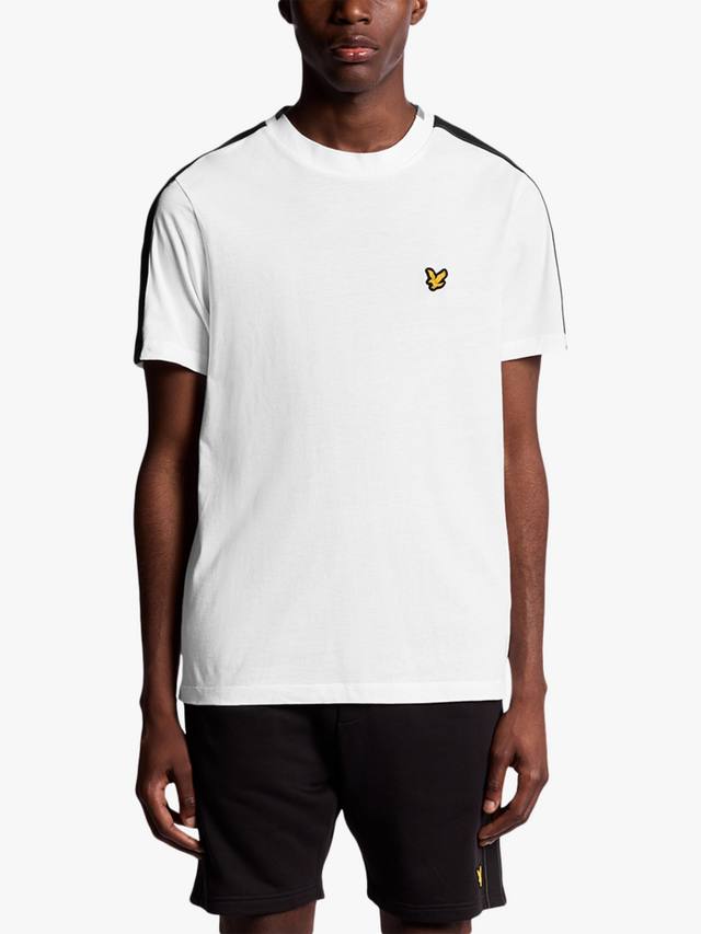 

Футболка из хлопка с добавлением синтетики Lyle & Scott, White