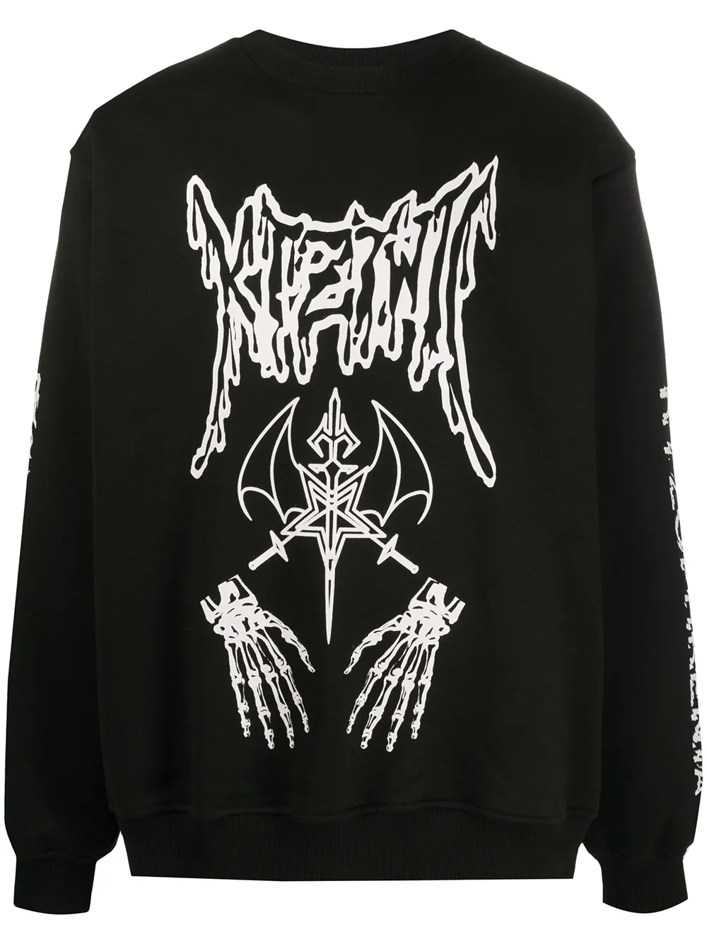 

Толстовка Dead Metal с круглым вырезом KTZ, черный