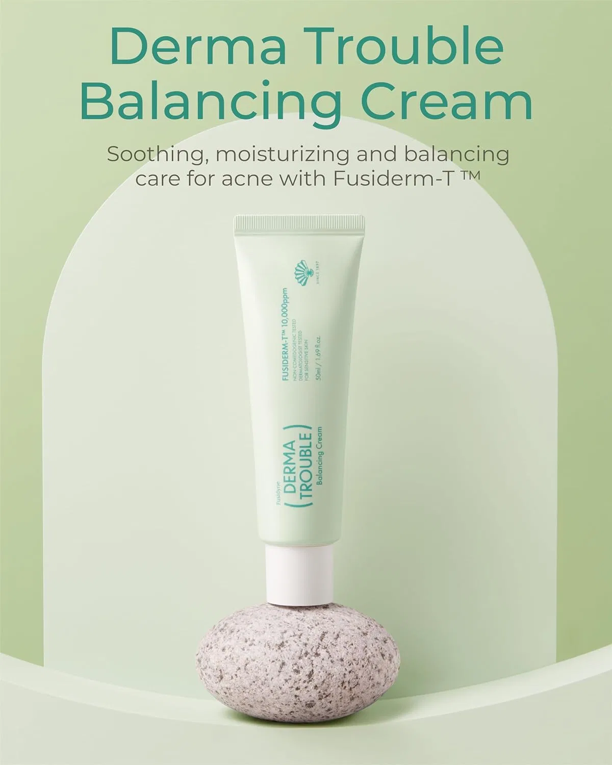 Крем для лица Fusidyne — Дневной балансирующий Dermatrouble Balancing Cream, 50 мл — фото 2