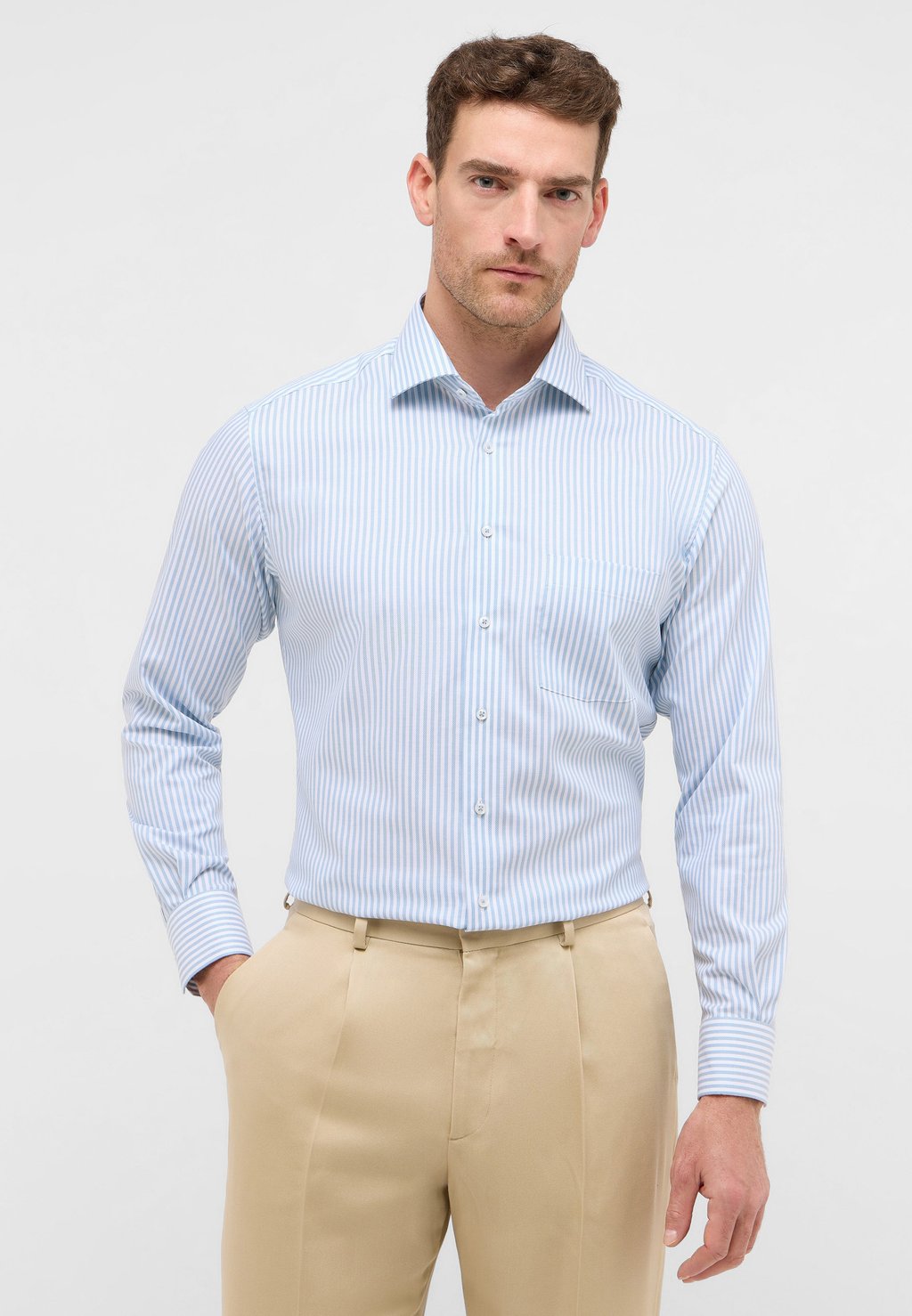 

Рубашка MODERN FIT Eterna, бирюзовый