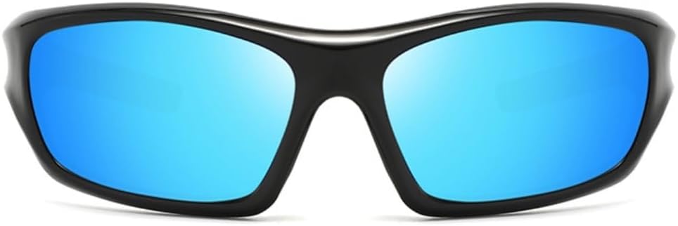 

Поляризованные солнцезащитные очки ICARA для мужчин и женщин, солнцезащитные очки с обтекаемой формой для мужчин и женщин, для езды на велосипеде, рыбалки, бега и защиты от УФ-излучения, Black/Blue