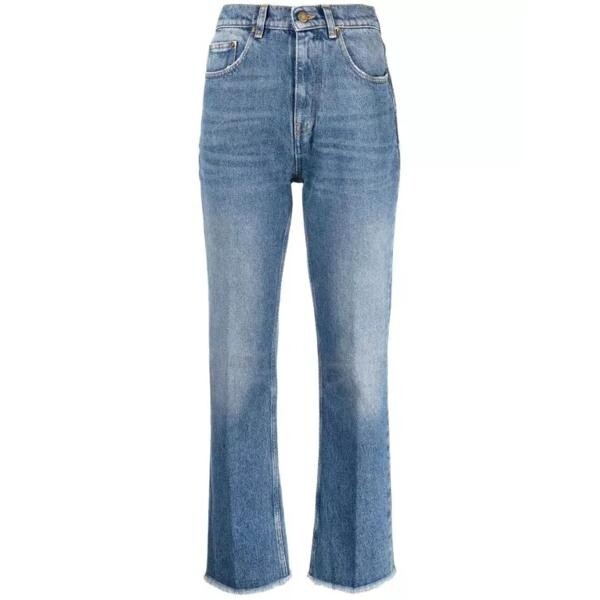 

Джинсы faded cropped denim jeans Golden Goose, синий