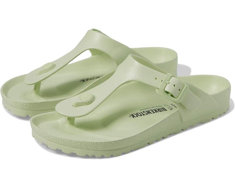 

Сандалии Birkenstock Gizeh EVA, цвет Faded Lime