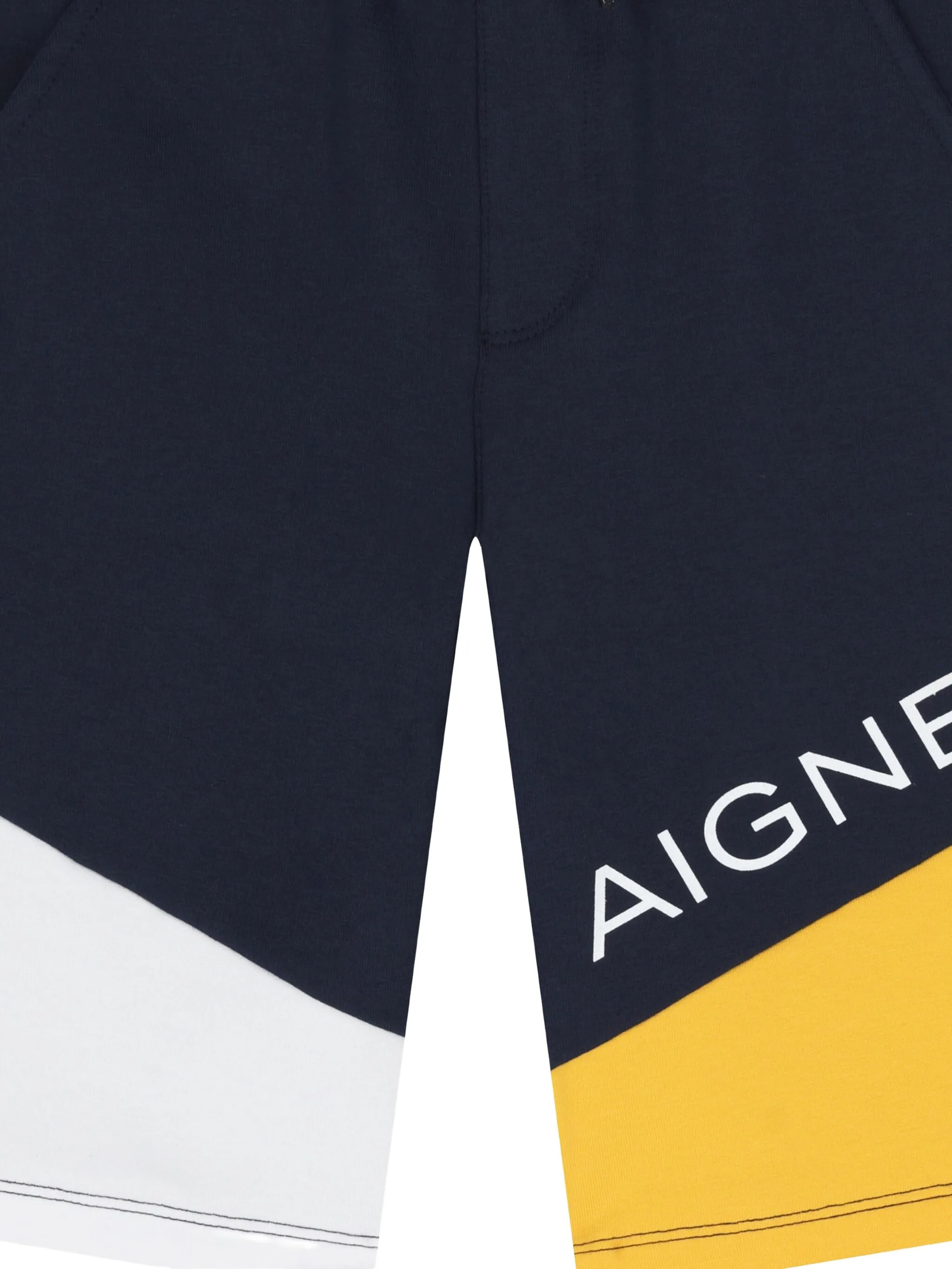 Шорты с логотипом Aigner Kids, черный — фото 3