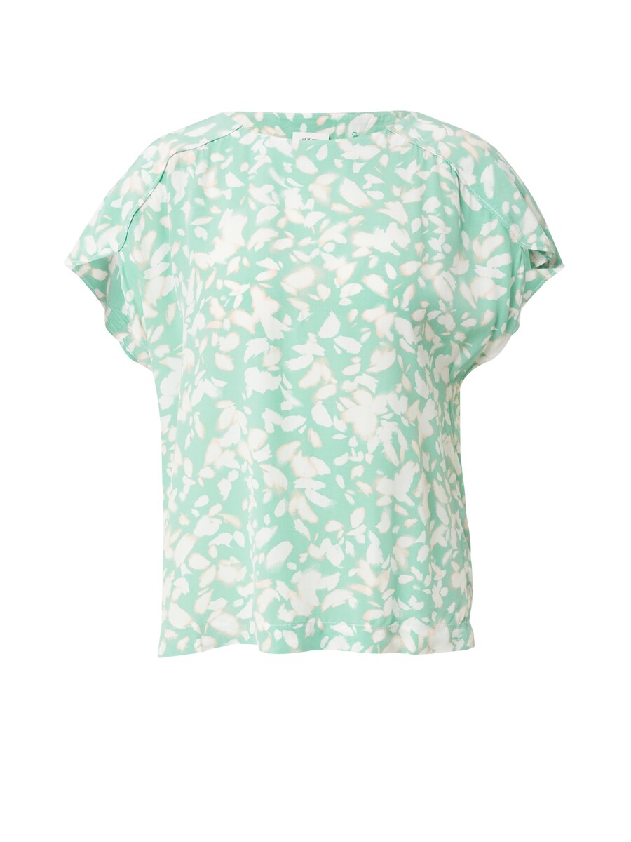 

Блузка с коротким рукавом s.Oliver BLACK LABEL Blouse, цвет jade