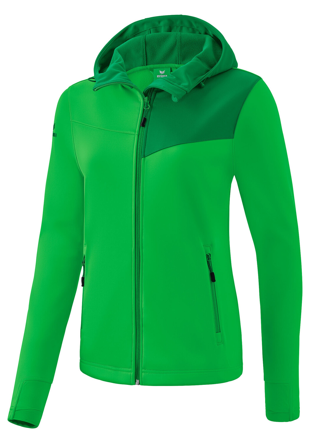 

Куртка софтшелл erima Performance, цвет fern green/smaragd