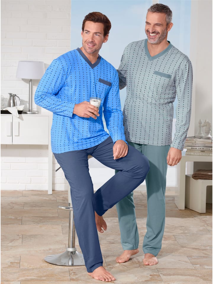 

WITT WEIDEN Пижама мятного и голубого цвета