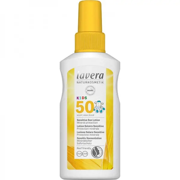 

Солнцезащитный крем Loción Solar Sensible Kids Spf50 + Lavera, 100 мл