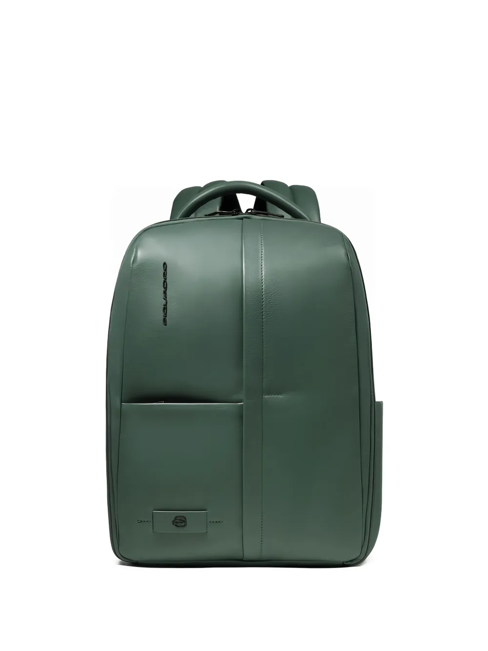 

Кожаный рюкзак на молнии Piquadro, зеленый