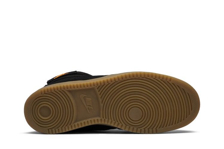 Кроссовки Nike Carhartt WIP x Vandal High Supreme 'Black Gum', черный — фото 4