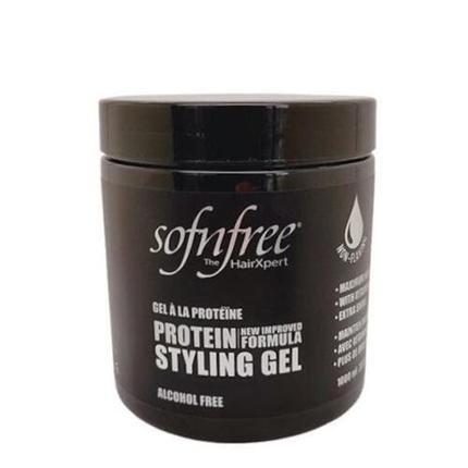 

Гель для укладки волос Sofn'free Protein Formula, черный Sofnfree