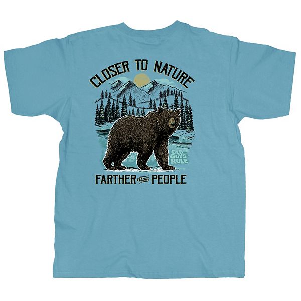 

Футболка с медведем Old Guys Rule