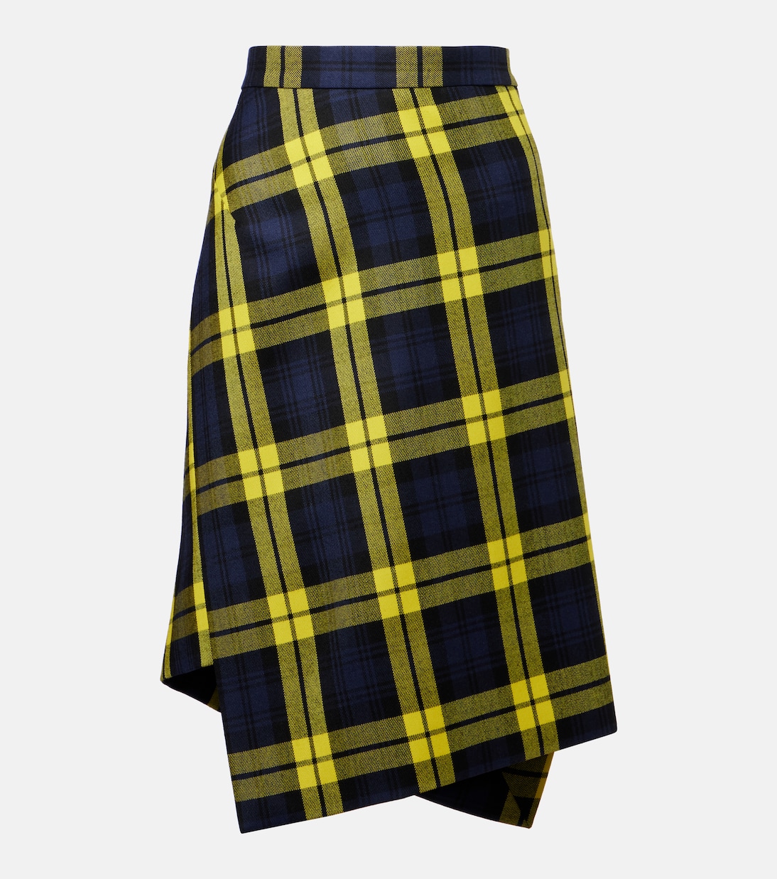 

Мини-юбка из натуральной шерсти Infinity Vivienne Westwood, Aw25-Navy/Yellow