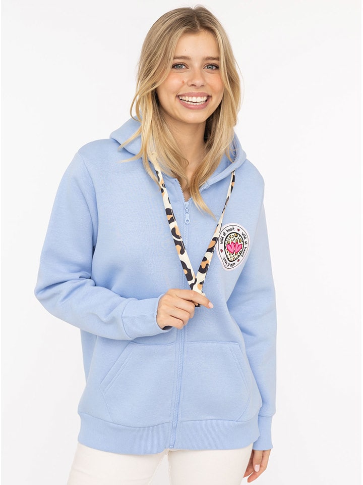 

Zwillingsherz Толстовка "Leo Doppelherz" светло-голубого цвета