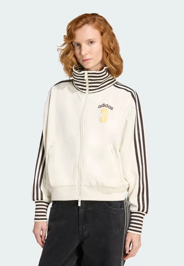 

Винтажная толстовка на молнии Adidas Originals, Off White, Белый, Винтажная толстовка на молнии Adidas Originals, Off White
