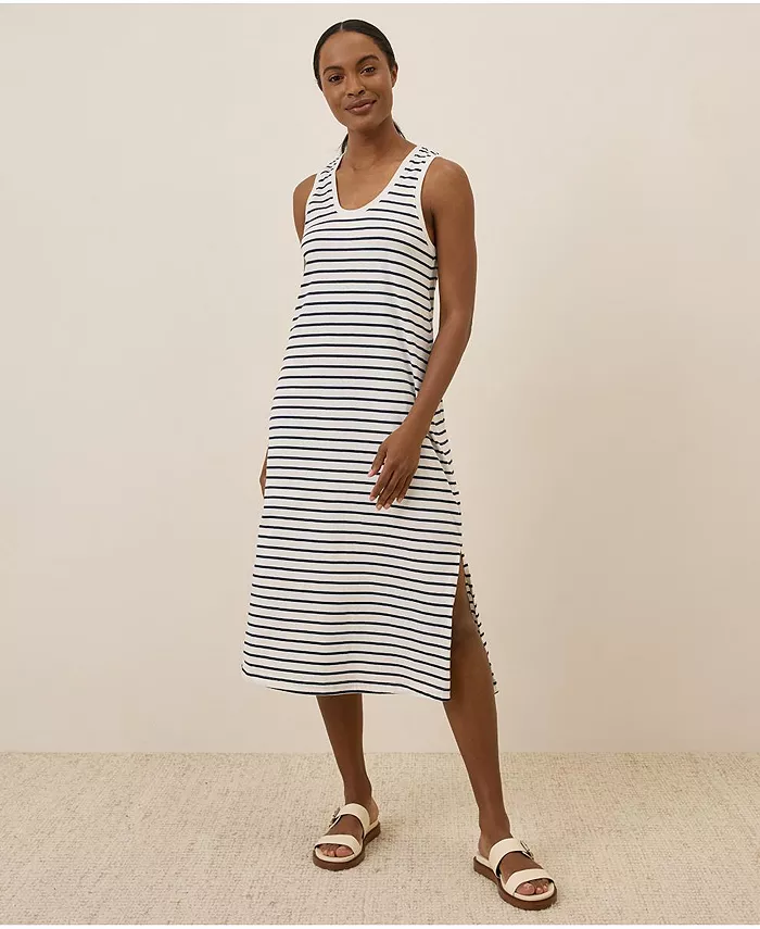 

Женское миди-платье из органического хлопка Softspun Pact, мультиколор